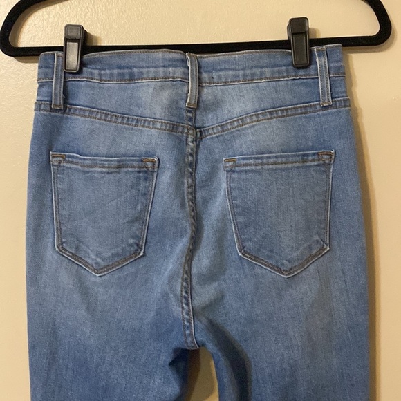 Fashion Nova Jeans - Distressed High Waisted Skinny Women’s 9/W28 - Picture 5 of 15